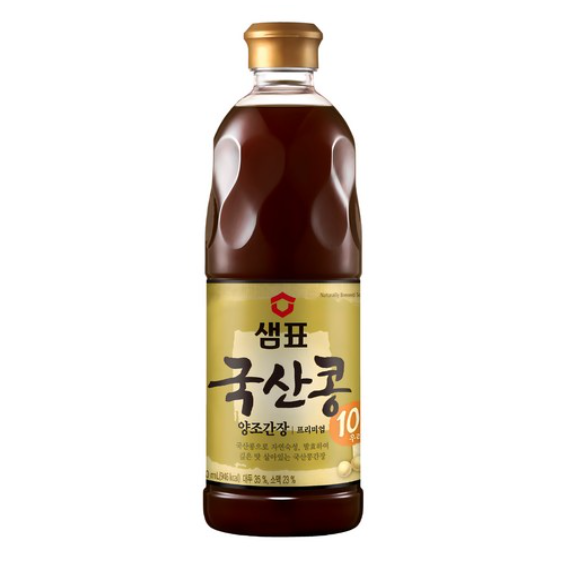 [쿠팡핫딜] 샘표 국산콩 양조간장, 860ml, 1개 (6,100원/무료)