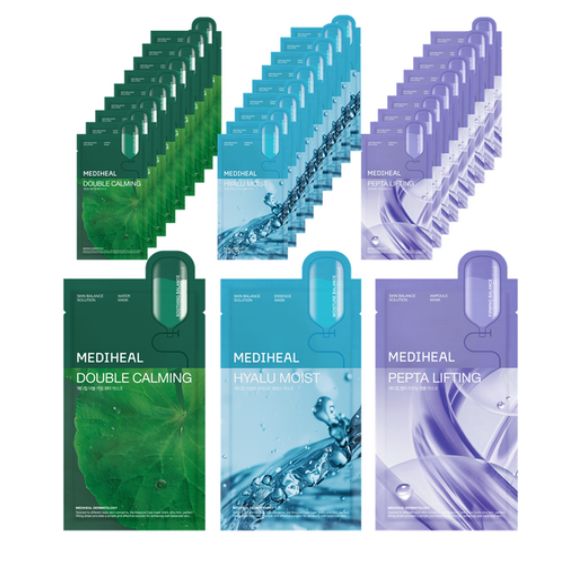 [쿠팡핫딜] 메디힐 데일리 솔루션 마스크팩 3종 세트, 30개입, 1개 (23,500원/무료)