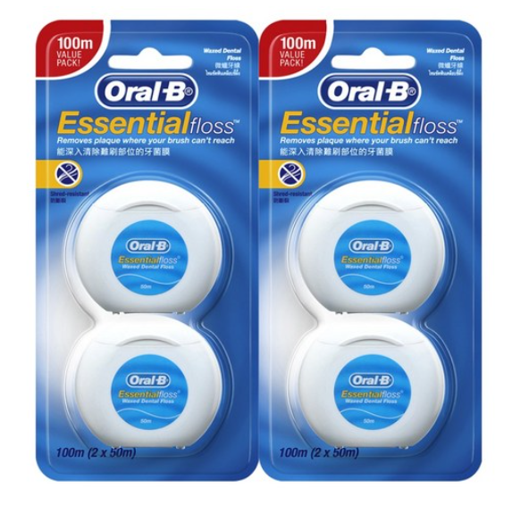 [쿠팡핫딜] 오랄비 왁스 치실, 2개입, 2개 (4,700원/무료)